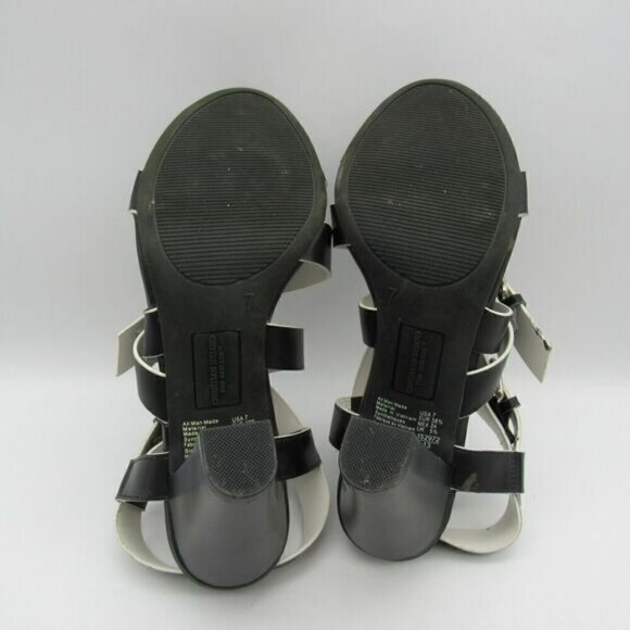 Christian Siriano for Payless Sandals Women's Sz 7 Strappy Slingback Black Heels - Picture 6 of 9